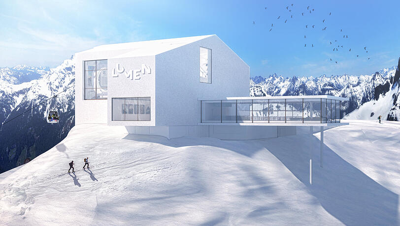 Kunst am Kronplatz: Das neue Museum Lumen soll ein Haus der Bergfotografie werden. Kunst am Kronplatz: Das neue Museum Lumen soll ein Haus der Bergfotografie werden.