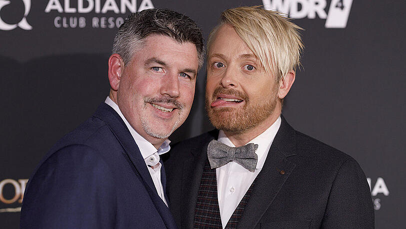 Paul Reeves (li.) und Ross Antony sind seit 2017 verheiratet. Paul Reeves (li.) und Ross Antony sind seit 2017 verheiratet.