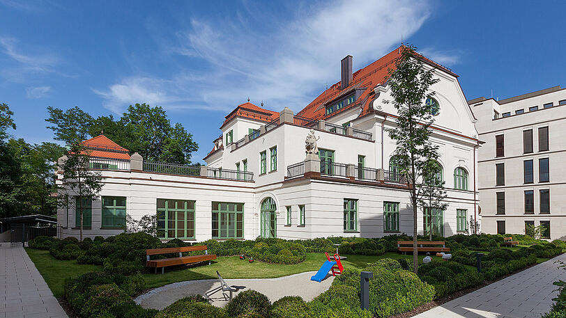 Törringstraße 20 in Bogenhausen: Im ehemalige Gasthaus Betz wird heute gewohnt und gearbeitet. Der Jury gefiel vor allem die Farbauswahl.