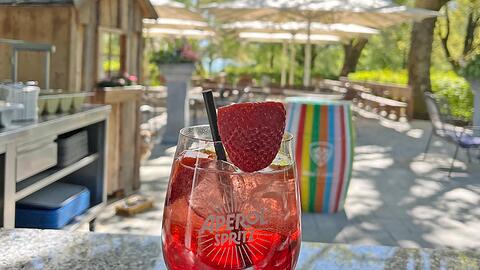 Auch sommerliche Drinks stehen bei der W&ouml;rthseeperle auf der Karte.