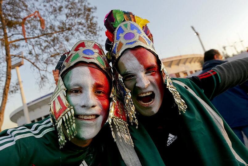 Die verrückten Bilder der Fans bei der Copa America 2015.