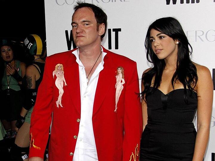 Ein schönes Paar: Quentin Tarantino und Daniela Pick.