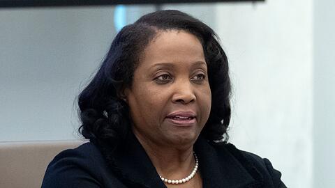 US-Pr&auml;sident Trump will Fed-Vorstandsmitglied Cook angeblich wegen Hypothekenbetrugs loswerden. (Archivbild)