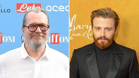 Laut Gary Oldman (l.) steht der n&auml;chste James Bond schon fest - ist es sein "Slow Horses"-Kollege Jack Lowden?