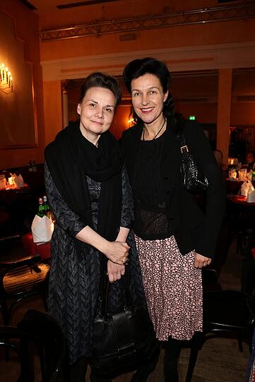 BR-Fernsehdirektorin Bettina Reitz (rechts) mit Programmbereichsleiterin Sabine Scharnagl.