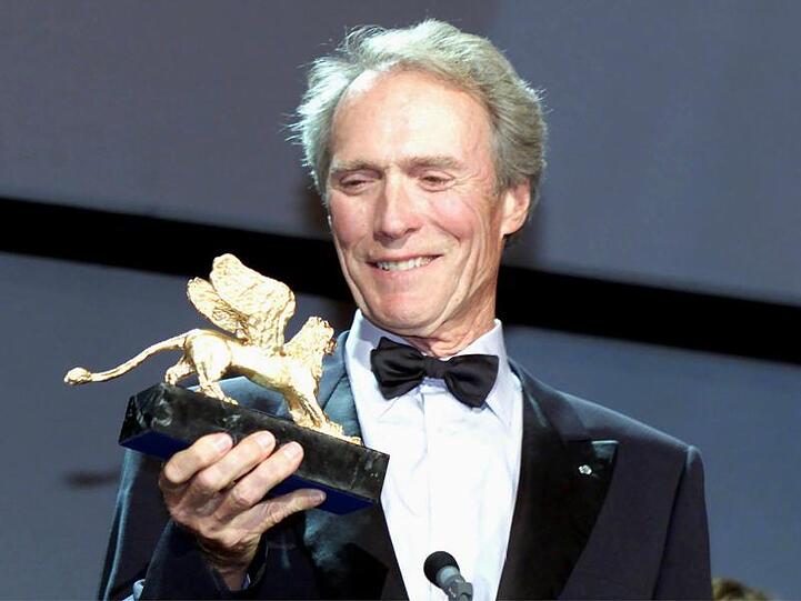Für sein Lebenswerk wurde Clint Eastwood vor 20 Jahren in Venedig mit dem Goldenen Löwen geehrt.