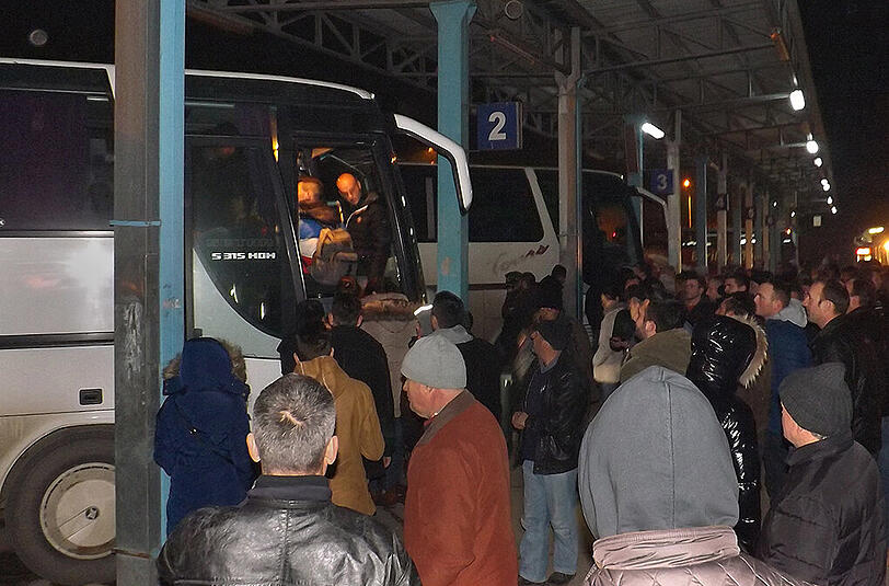 Über Serbien flüchten immer mehr Kosovaren nach Ungarn und in die Europäische Union.