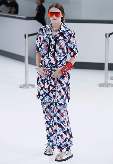 Chanel präsentiert seine neueste Kollektion in Paris
