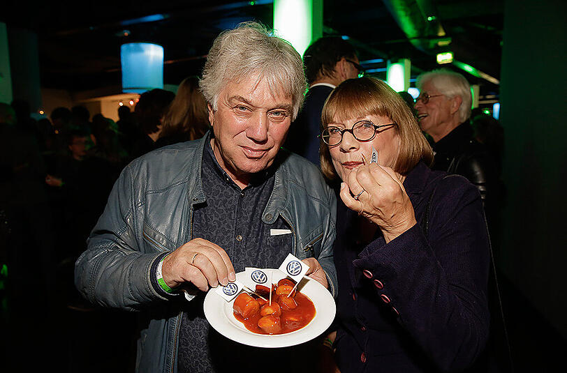 Rolf Zuckowski mit Frau Monika.