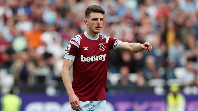 FC Bayern – oder doch ein Verbleib in der Premier League? Wohin zieht es Declan Rice?
