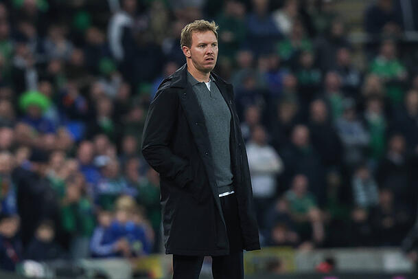Steht vor der Karl-Entscheidung: Bundestrainer Julian Nagelsmann. Steht vor der Karl-Entscheidung: Bundestrainer Julian Nagelsmann.