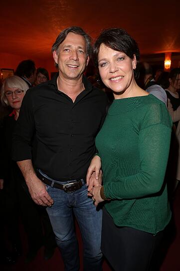 Janina Hartwig mit Freund Reiner Fischer
