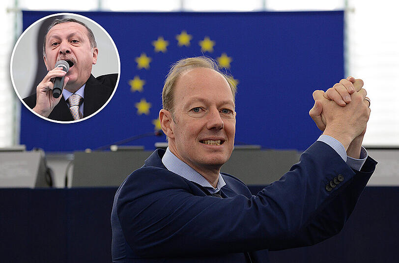 "Der Irre vom Bosporus": Martin Sonneborn hat den türkischen Präsidenten Erdogan hart attackiert.