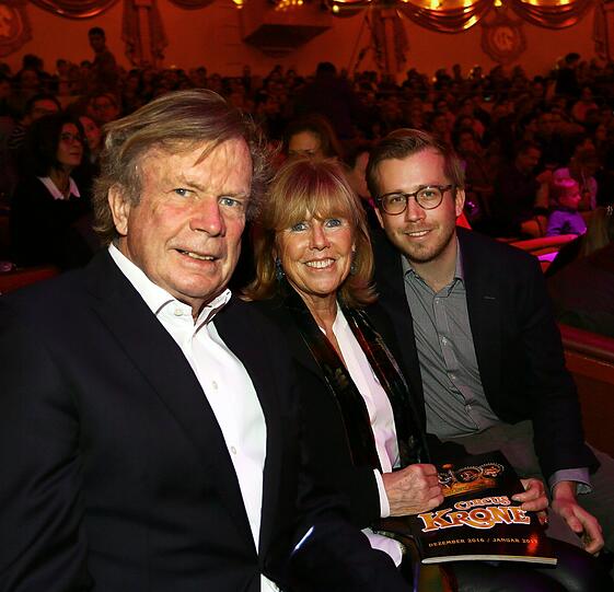 Elke und Bruno Reichart mit Sohn Daniel