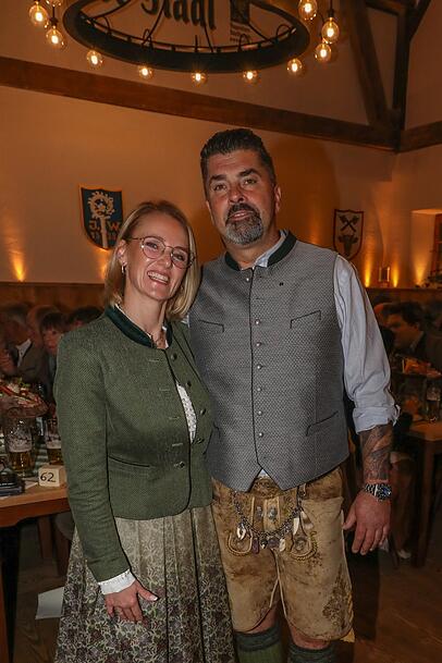 Edith und Marcus Wagner in ihrem Moosacher Wirtshaus. Edith und Marcus Wagner in ihrem Moosacher Wirtshaus.