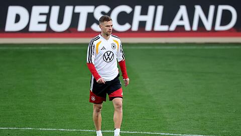 Kapitän Kimmich fällt gegen Luxemburg aus.