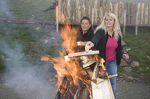 Sonnwendfeuer Gargellen, Foto: Wandertraum Gargellen