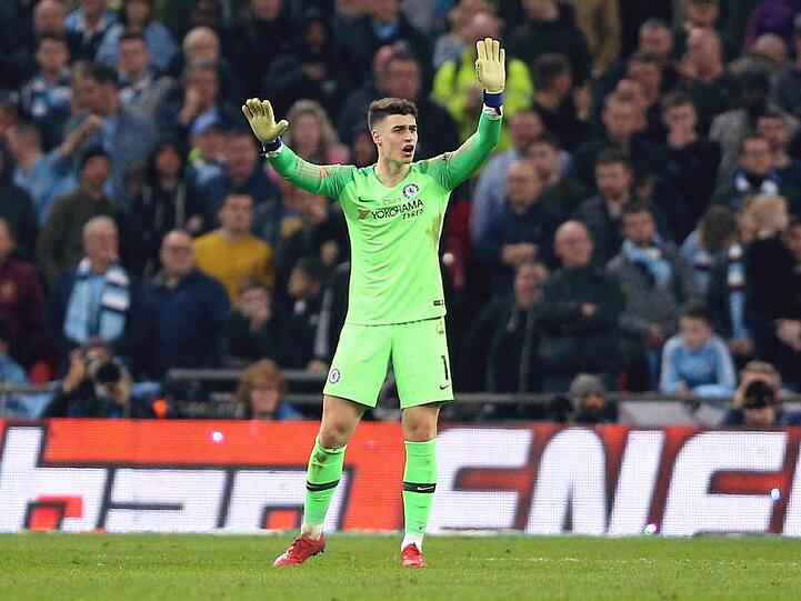 Chelsea-Torhüter Kepa muss eine Geldstrafe zahlen.