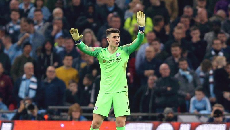 Chelsea-Torhüter Kepa muss eine Geldstrafe zahlen. Chelsea-Torhüter Kepa muss eine Geldstrafe zahlen.