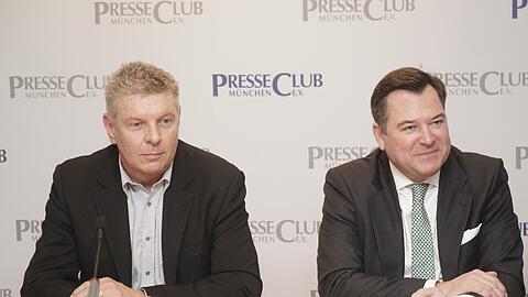 Sie müssen miteinander können: Dieter Reiter (SPD) und Josef Schmid (CSU).