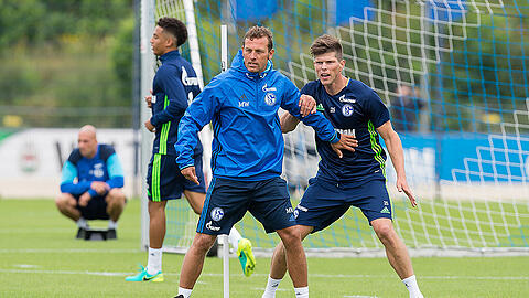 Markus Weinzierl startete heute in die Vorbereitung mit Schalke 04.