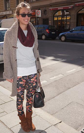 Steffi mit Sonnenbrille.