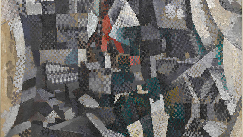 Robert Delaunay - hier "Die Stadt" von 1911 - hatte großen Einfluss auf den "Blauen Reiter". Robert Delaunay - hier "Die Stadt" von 1911 - hatte großen Einfluss auf den "Blauen Reiter".