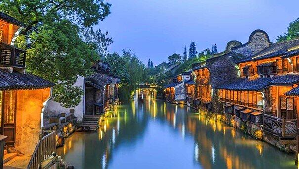 In den alten Wasserstädten Wuzhen oder Xitang scheint die Zeit stillzustehen.