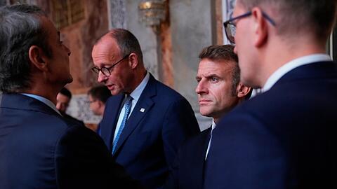 Sieht die Aufrüstung nicht als einziges wichtiges Gesprächsthema: Bundeskanzler Friedrich Merz.