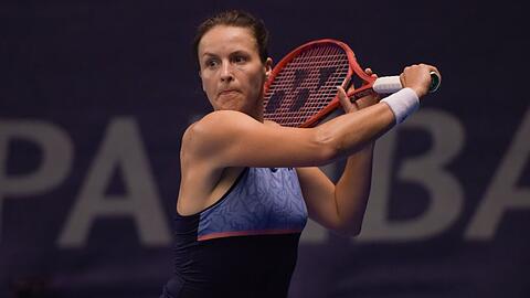 Tatjana Maria beim WTA Luxemburg im Jahr 2019.
