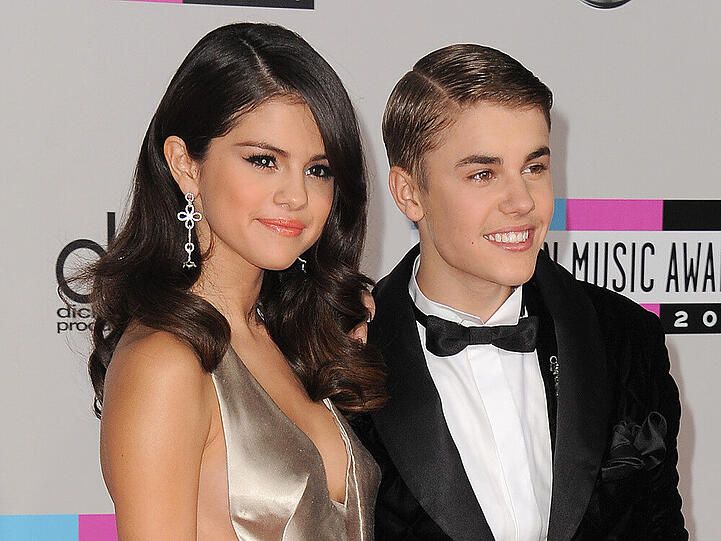 So süß zusammen: Mehr Bilder von Justin Bieber und Selena Gomez als Pärchen.