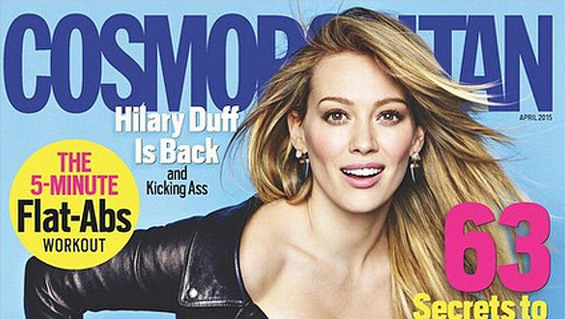 Hilary Duff: Sexy auf dem Cover der US-"Cosmopolitan" Hilary Duff: Sexy auf dem Cover der US-"Cosmopolitan"