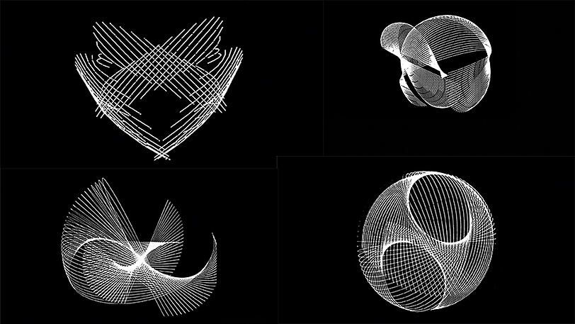 Rotationen-Projektionen, Herbert W. Franke