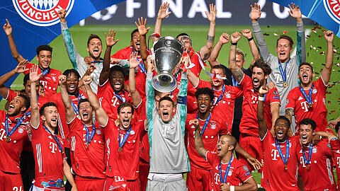 Gewann mit dem FC Bayern zweimal das Triple: Bayern-Keeper Manuel Neuer. Gewann mit dem FC Bayern zweimal das Triple: Bayern-Keeper Manuel Neuer.