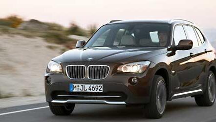 Kommt schon Ende Oktober zu den Händlern: der BMW X1. Kommt schon Ende Oktober zu den Händlern: der BMW X1.
