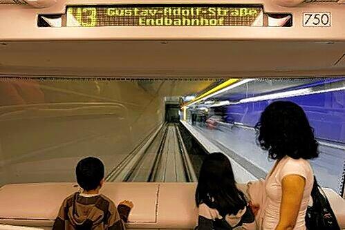 Die fahrerlose U-Bahn &ndash; in 15 Jahren soll sie bis nach Nürnberg-Eibach und die Nachbarstadt Stein fahren.
