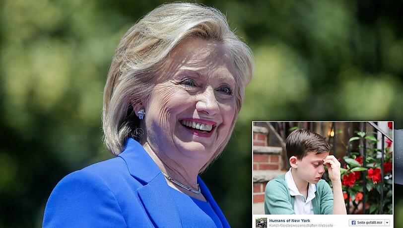Hillary Clinton hat einem homosexuellen Jugendlichen per Facebook Mut gemacht. Hillary Clinton hat einem homosexuellen Jugendlichen per Facebook Mut gemacht.