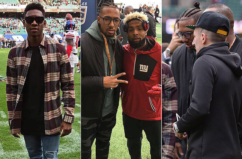 Vor den Augen von David Alaba, Jerome Boateng und Franck Ribery siegten die New York Giants um Paradiesvogel Odell Beckham beim NFL-Gastspiel in London gegen die Los Angeles Rams.