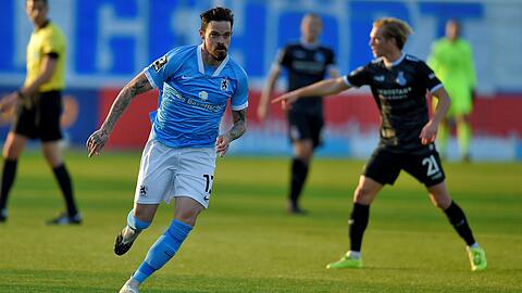 Wurde gegen den MSV Duisburg im Sturm eingewechselt: Dennis Erdmann.