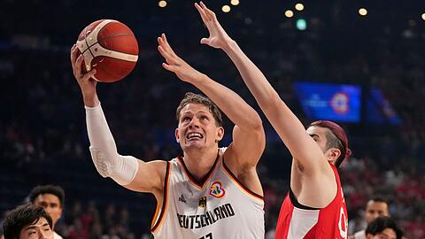 Emotionaler Leader des DBB-Teams: Moritz Wagner (l).
