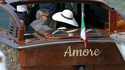 Auch Amal und George Clooney haben in Venedig geheiratet. (Archivbild)