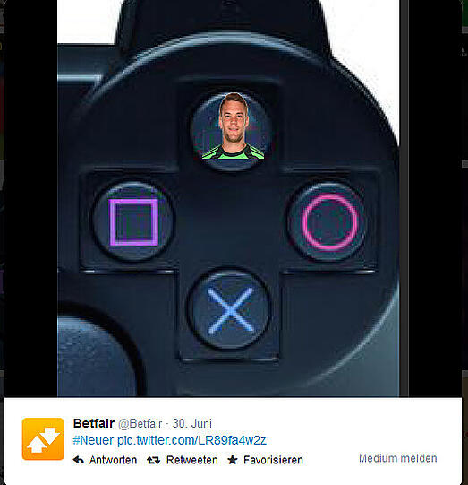 Auch Playstation-Spieler kennen mittlerweile die Dreieck-Taste nicht mehr. Die Taste, mit denen man bei Fußballspielen den Torwart rausholt, ist mittlerweile nur noch der Neuer-Button.