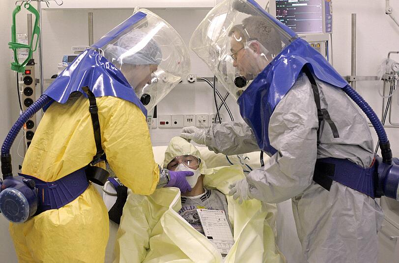 Deutschland ist auf die Aufnahme von bis zu 50 Ebola-Patienten vorbereitet.