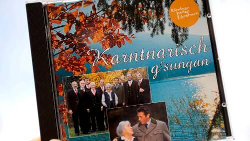 Jörg Haider singt als Soloist Volkslieder aus Kärnten: Auch diese CD wird nun wieder neu aufgelegt.