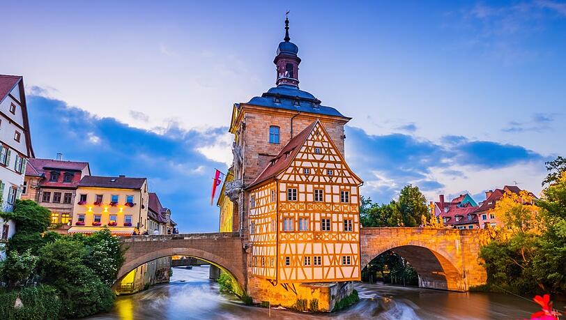 Eines der m&ouml;glichen Ziele: Bamberg in Franken.
