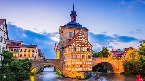 Eines der m&ouml;glichen Ziele: Bamberg in Franken.