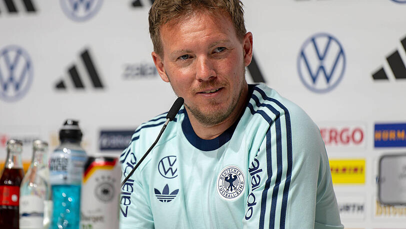 Die Mission fünfter WM-Titel beginnt: Bundestrainer Julian Nagelsmann am Mittwoch in Herzogenaurach. Die Mission fünfter WM-Titel beginnt: Bundestrainer Julian Nagelsmann am Mittwoch in Herzogenaurach.