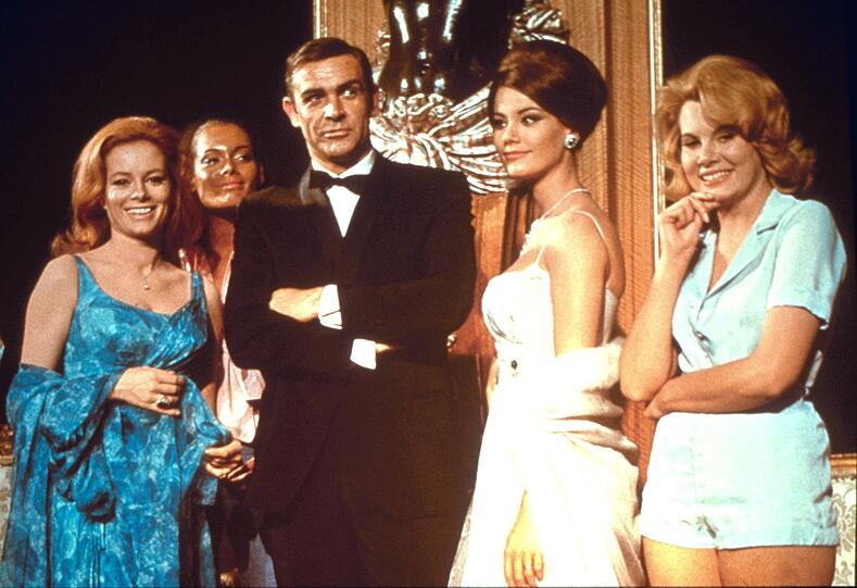 "Feuerball" war 1965 ein Erfolg auf ganzer Linie: James Bond (Sean Connery) bekam die Frauen und der britische Filmtechniker John Stears einen Oscar für die visuellen Effekte. "Feuerball" war 1965 ein Erfolg auf ganzer Linie: James Bond (Sean Connery) bekam die Frauen und der britische Filmtechniker John Stears einen Oscar für die visuellen Effekte.