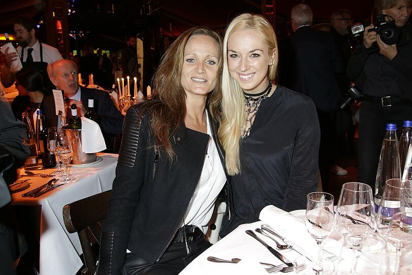 Karin Sammer mit Tennis-Star Sabine Lisicki.