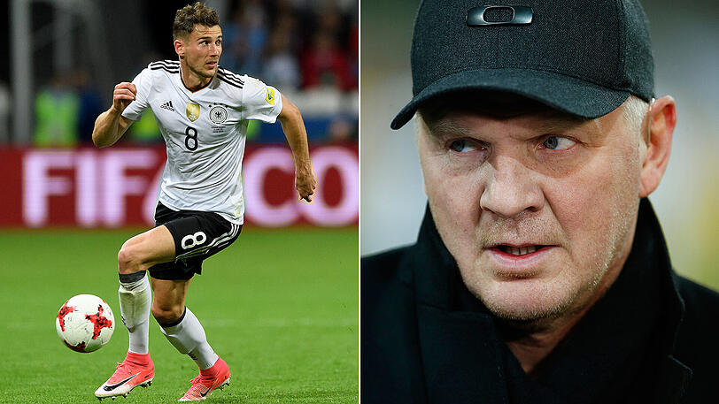 Stefan Effenberg (rechts) rät Leon Goretzka von einem Wechsel zum FC Bayern ab.